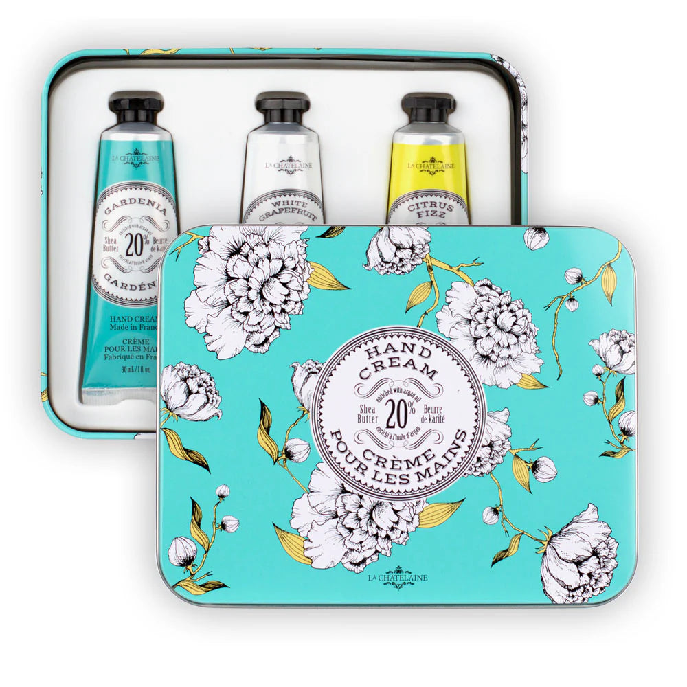 Hand Cream Trio Gift Tin