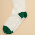 Softies Marshmallow Two-Tone Crew Socks
