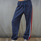 Finish Line Retro Stripe Knit Joggers