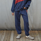 Finish Line Retro Stripe Knit Joggers