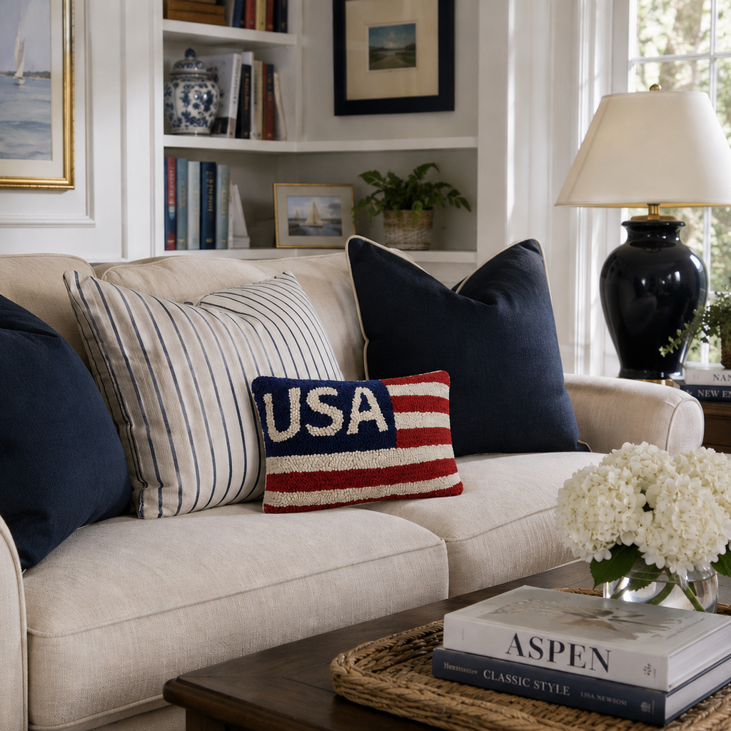 USA Hook Pillow