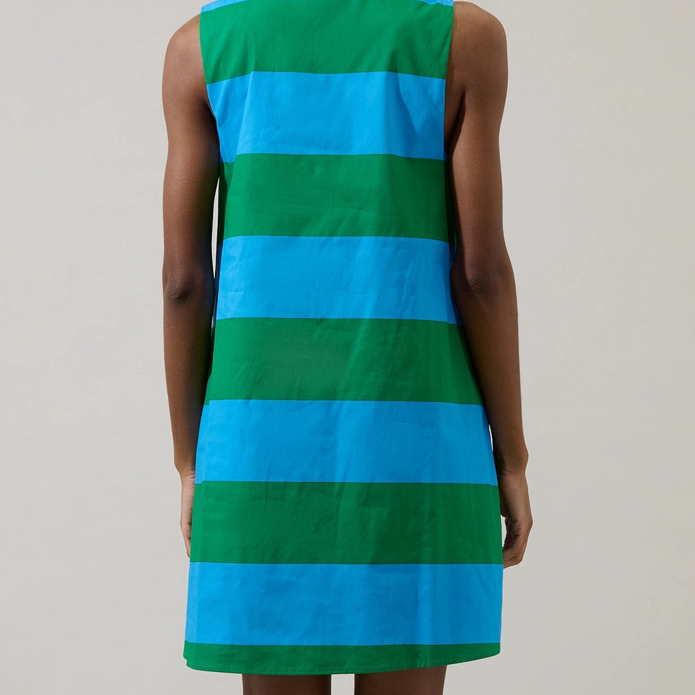 Valdy Striped Lexya Collared Shift Mini Secondary image