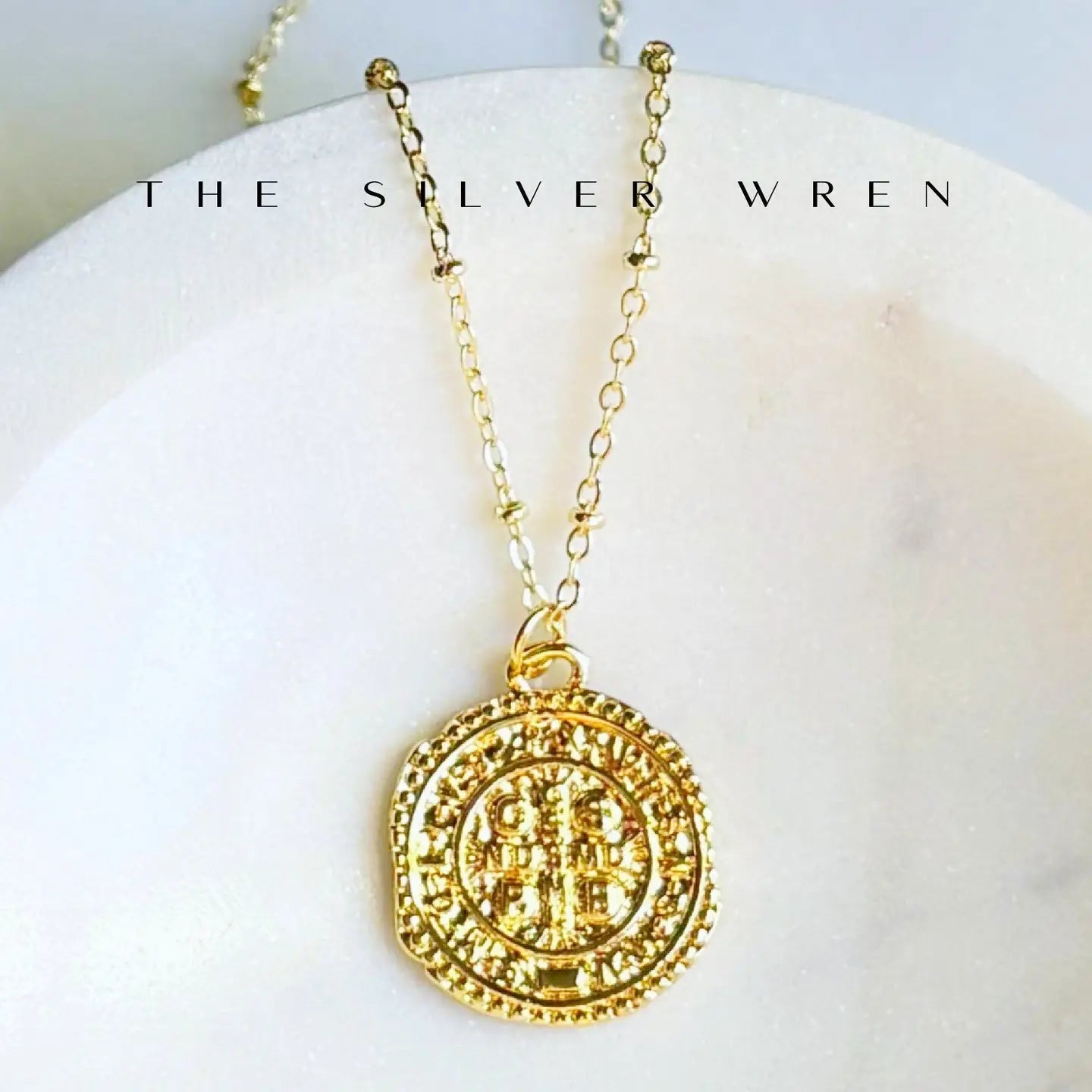 Vale Gold Coin Necklace