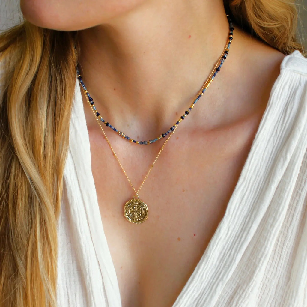 Vale Gold Coin Necklace