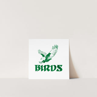 Philly Phan Wall Art Print (12.5"x12.5")