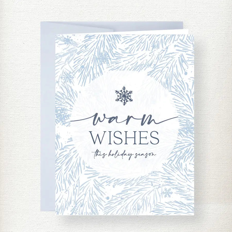 Warm Wishes Greeting Card