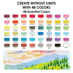 Watercolor Set of 48