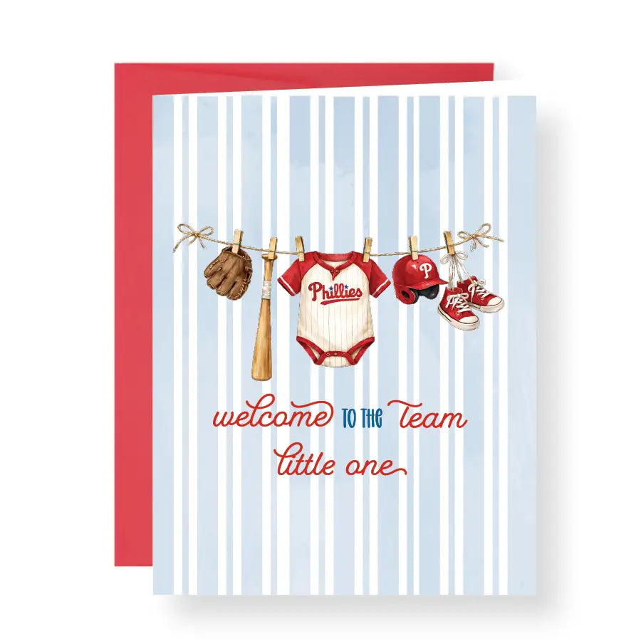 Philadelphia Welcome to the Team Greeting Card Main image