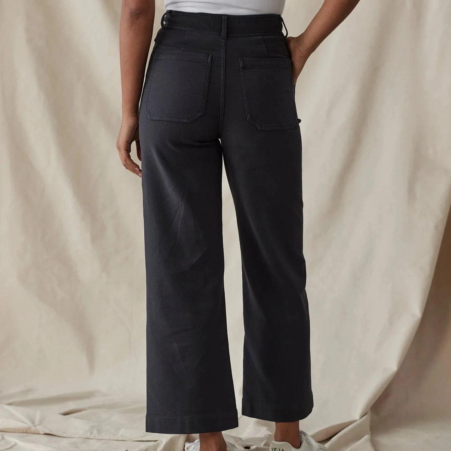 The Normal Brand Comfort Terry Wide Leg Crop Pant