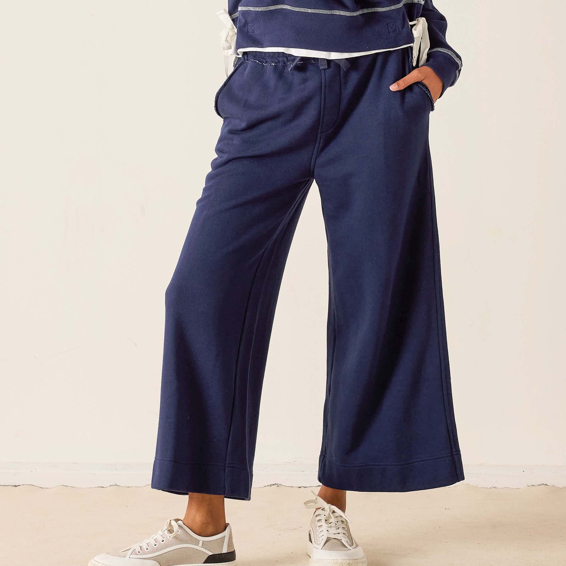 Frenchie Wide Leg Pant