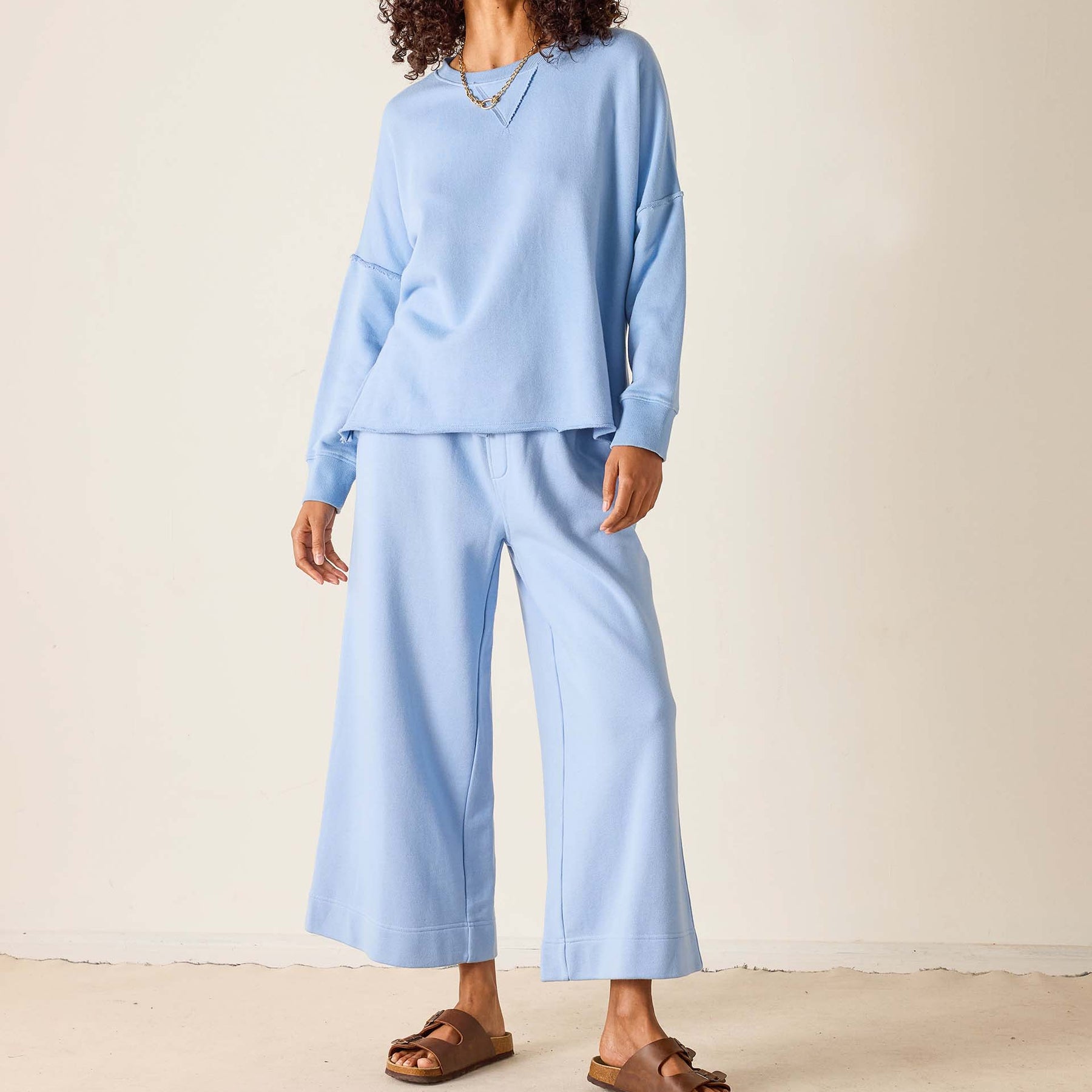 Frenchie Wide Leg Pant