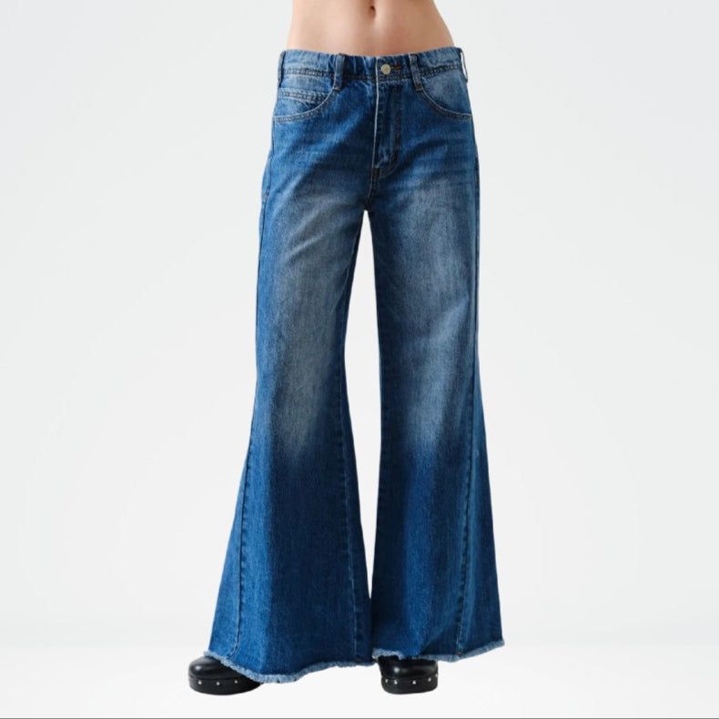Wide Leg Denim Pant