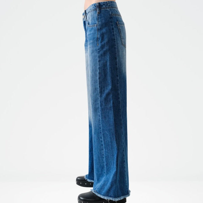 Wide Leg Denim Pant
