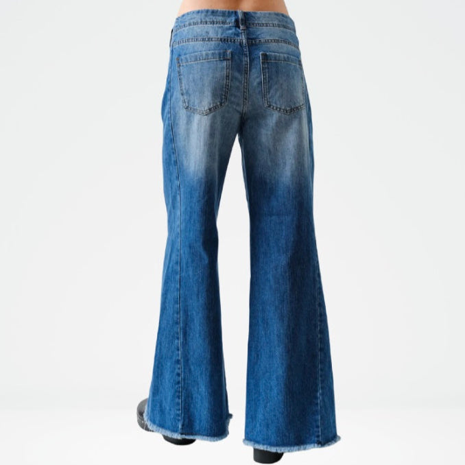 Wide Leg Denim Pant