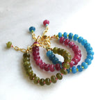 Willow Beaded Stone Candy Bracelet