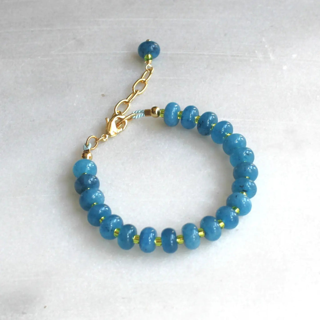 Willow Beaded Stone Candy Bracelet