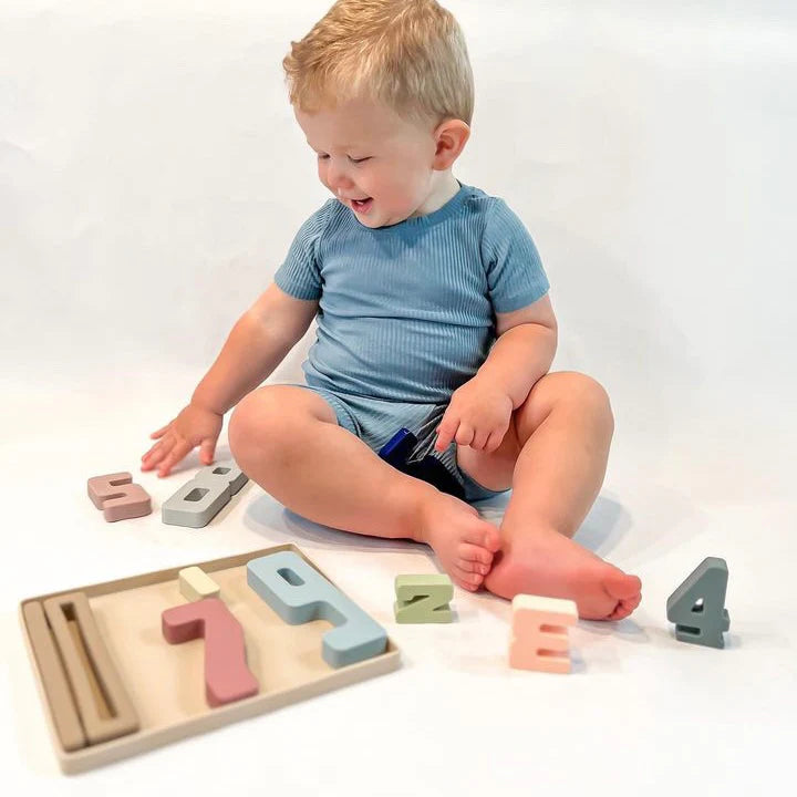 Calla & Friends Wyatt Number Stacking Blocks