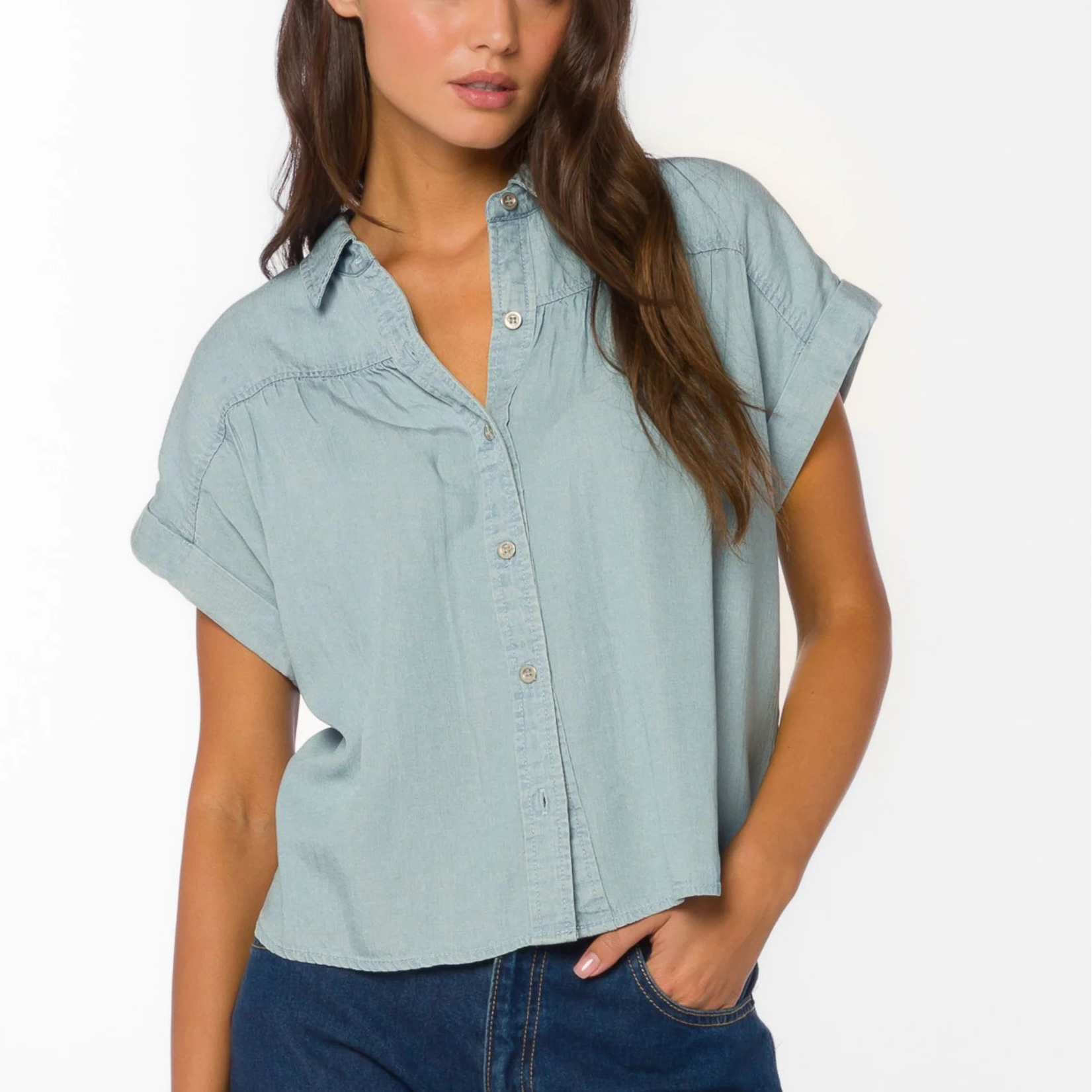 Xander Short Sleeve Button Up