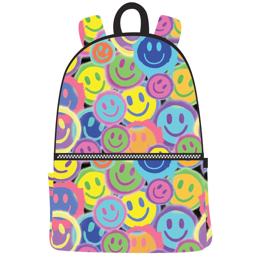 Spray Paint Smiles Backpack Iscream