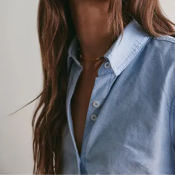 Free People Benny Slim Oxford Secondary image